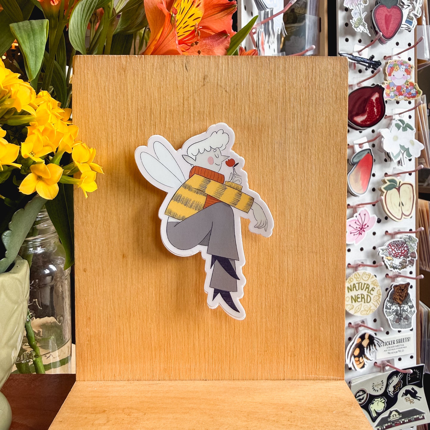 bee fairy sticker
