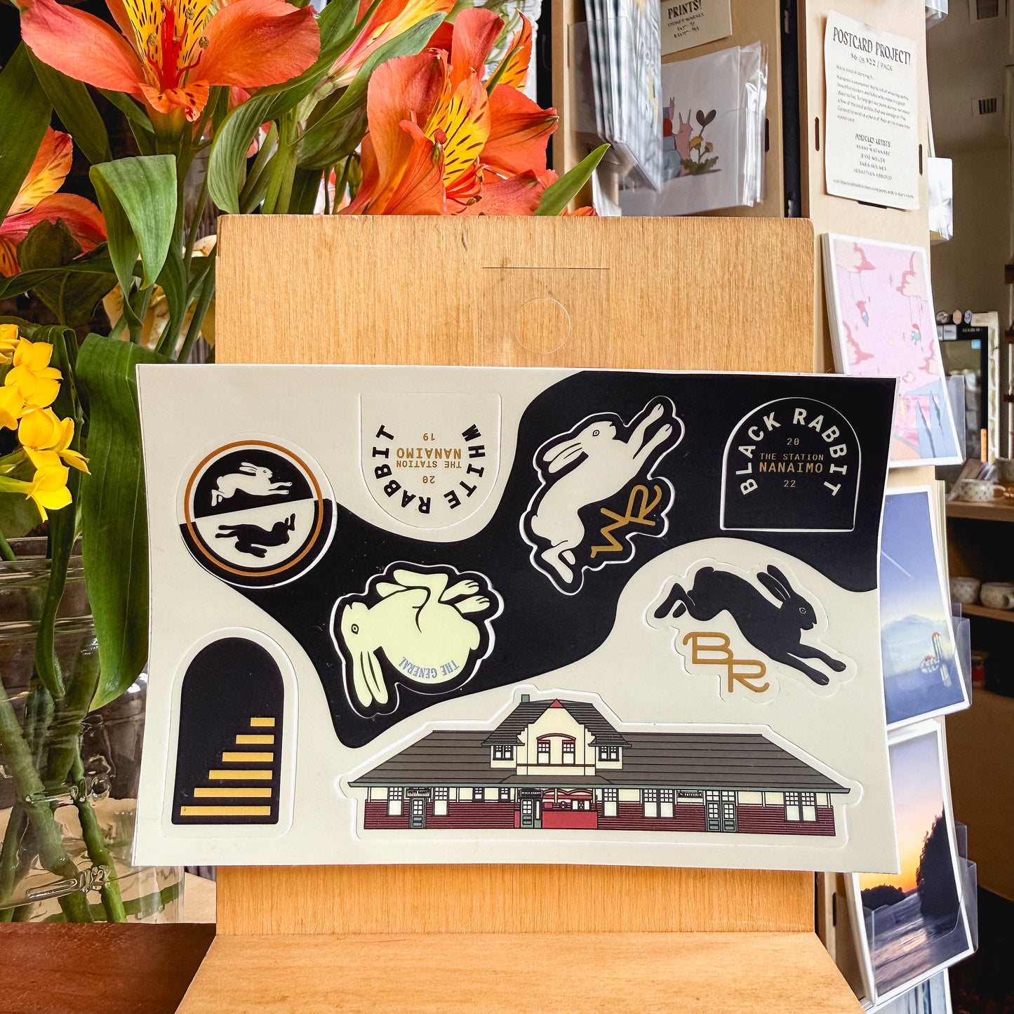 the station sticker sheet