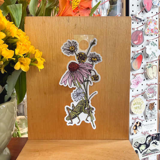grasshopper sticker