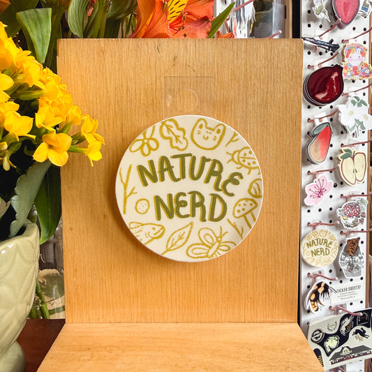 nature nerd sticker
