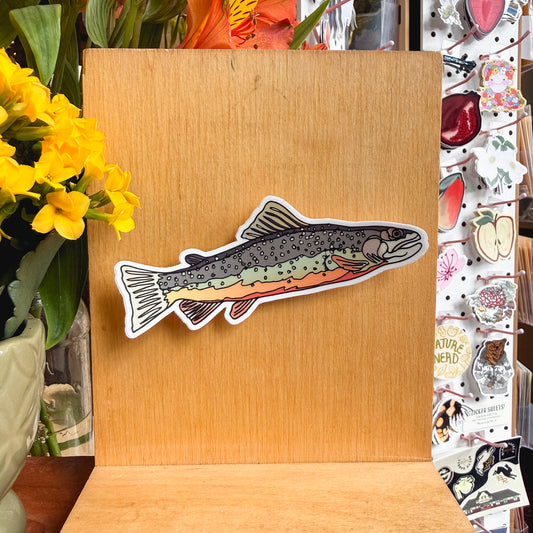 trout sticker
