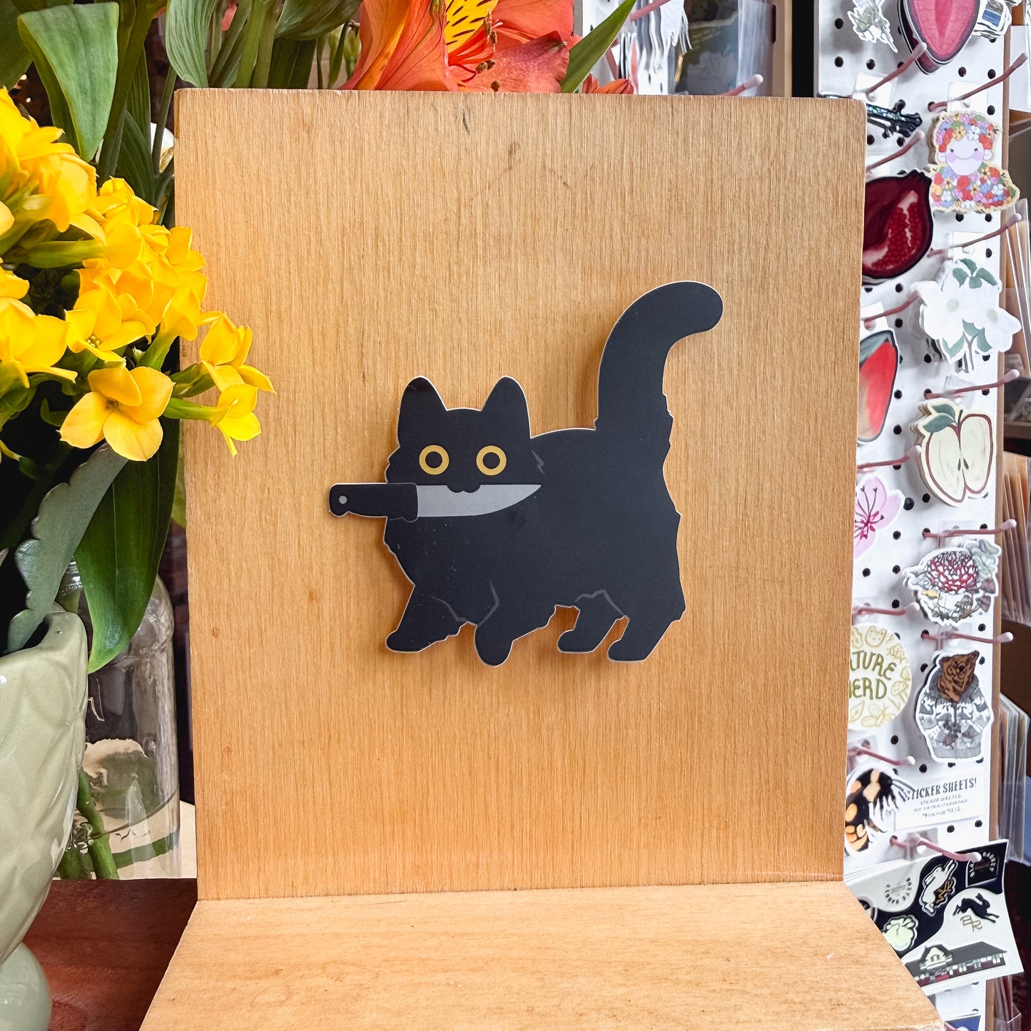 knifecat sticker
