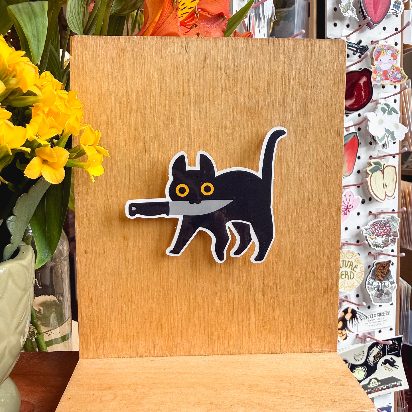 knifecat sticker