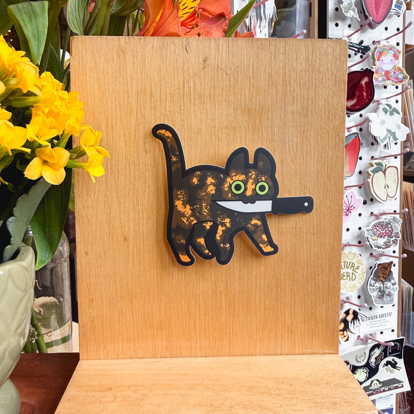 knifecat sticker
