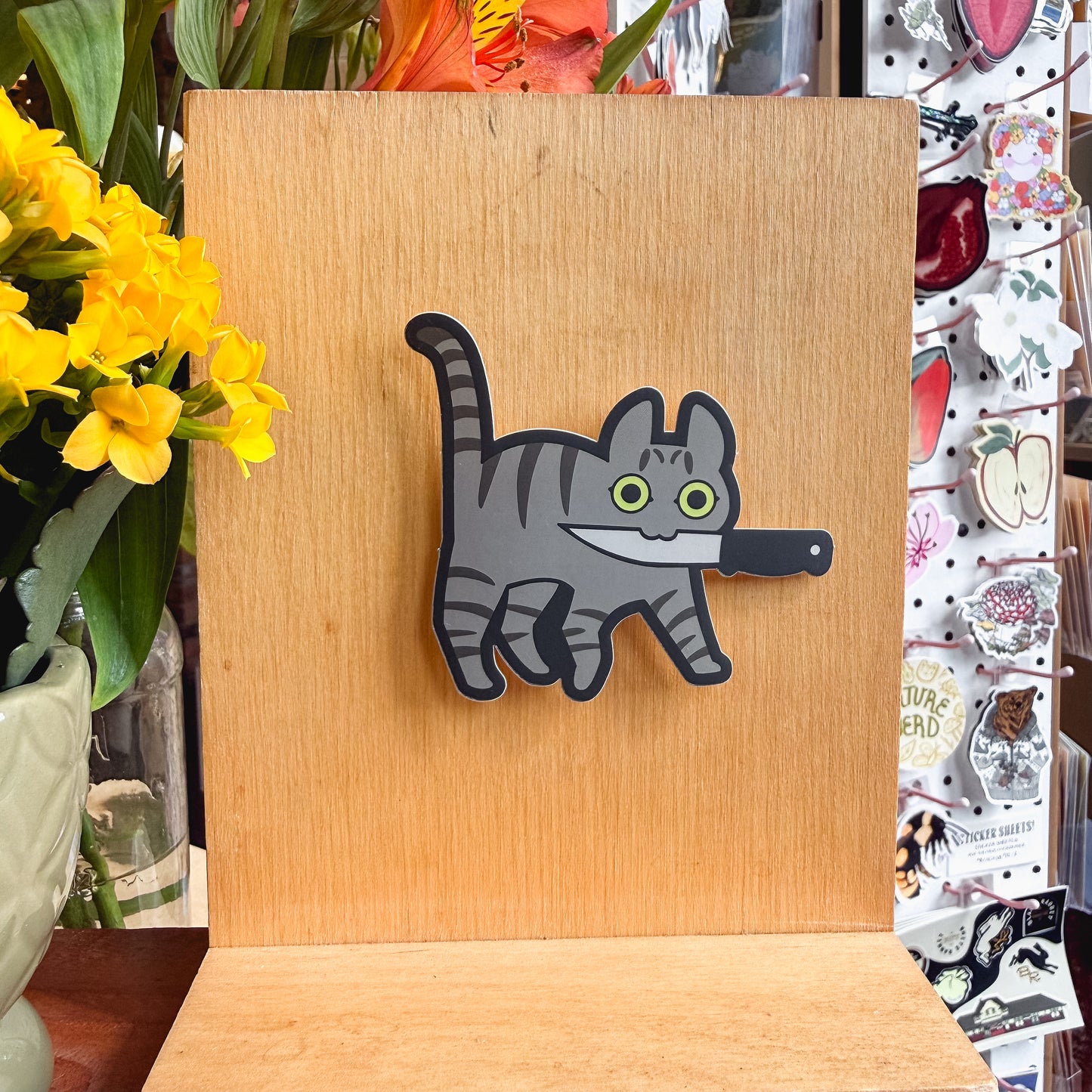 knifecat sticker