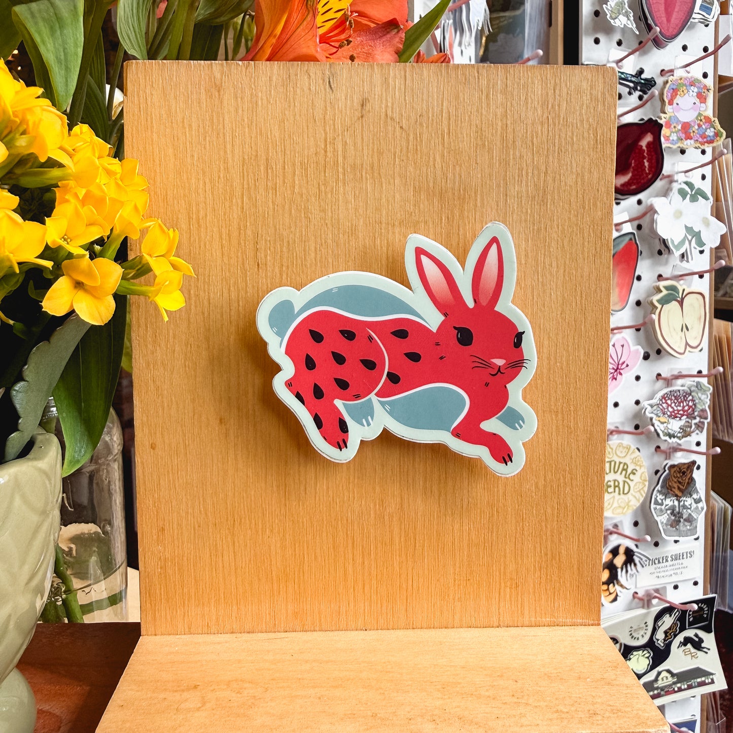 bunny sticker