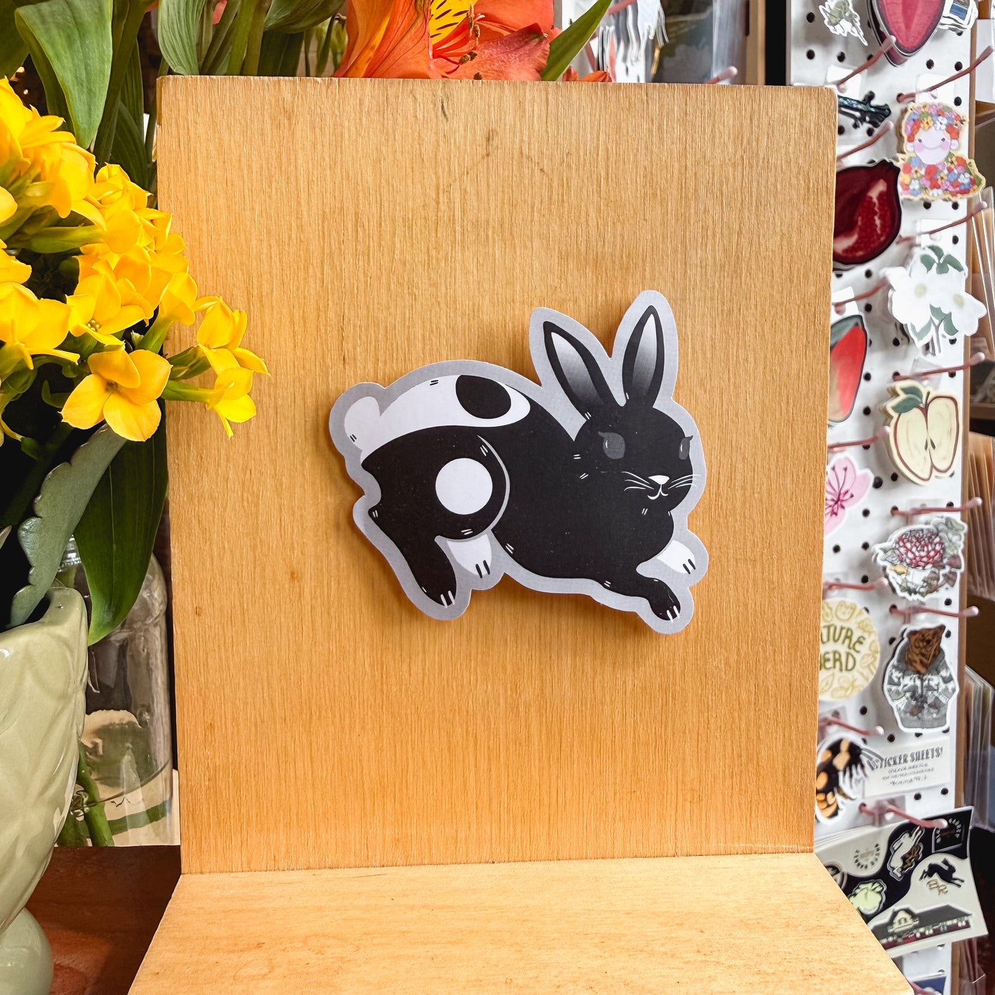 bunny sticker