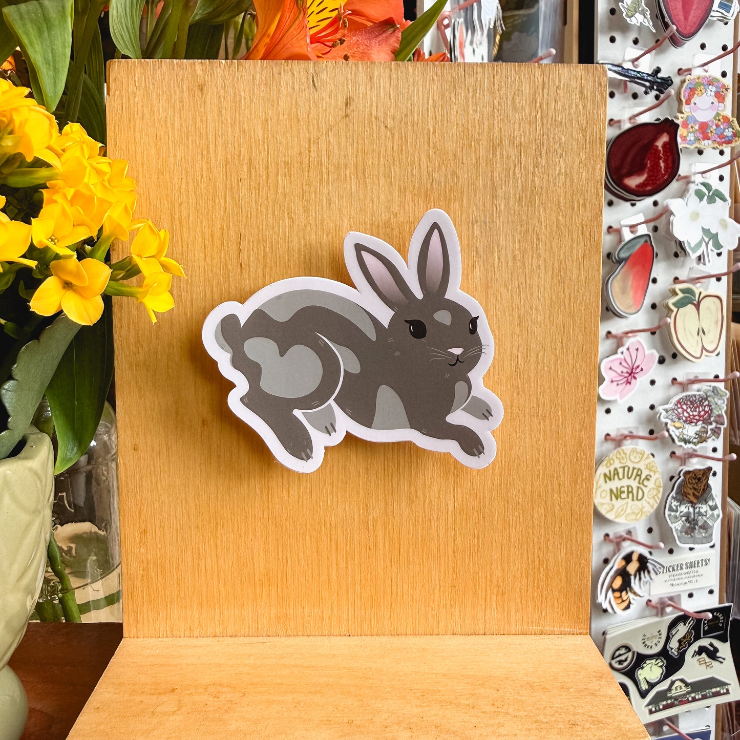 bunny sticker