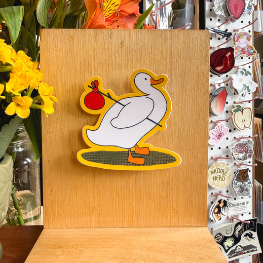 adventure duck sticker