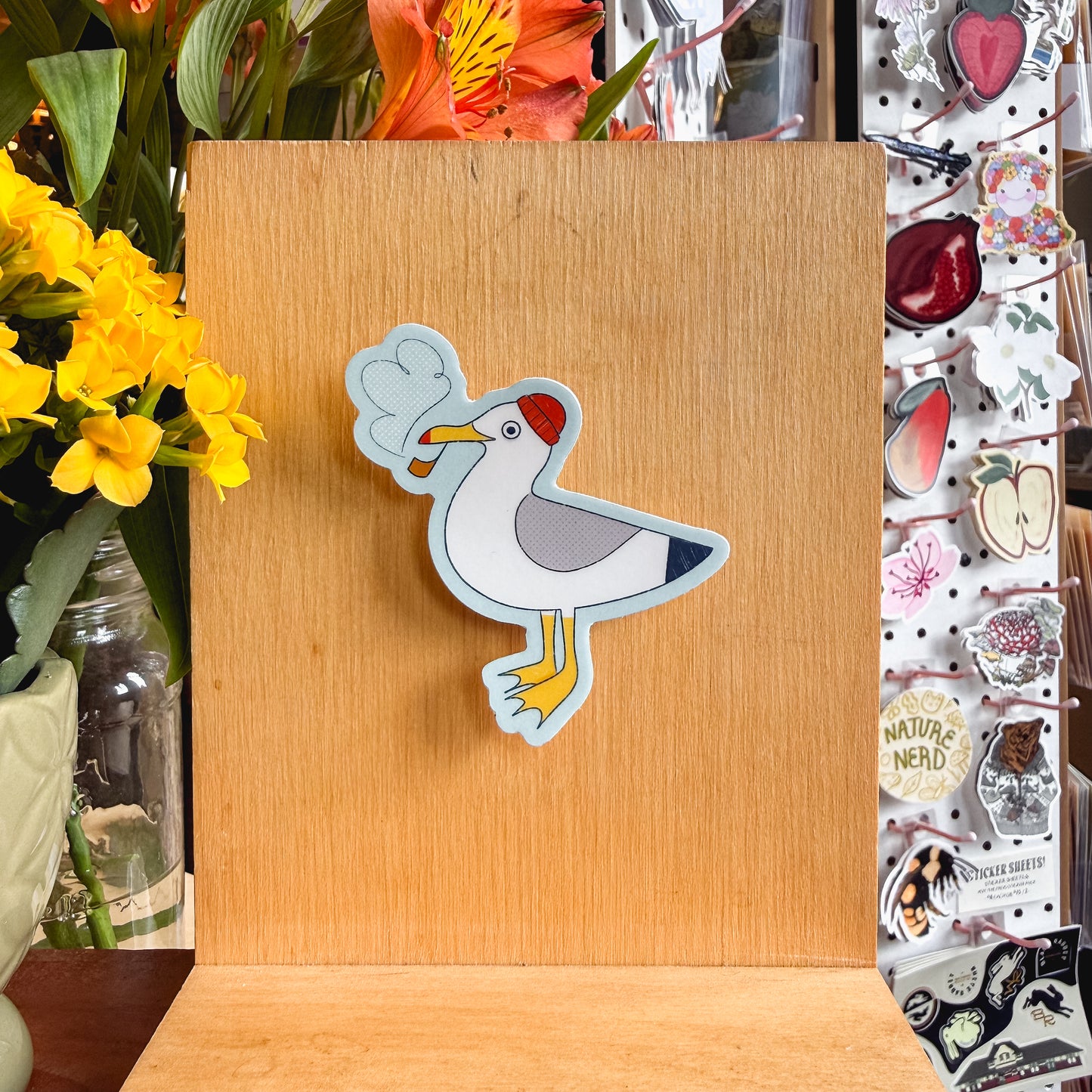 seagull sticker
