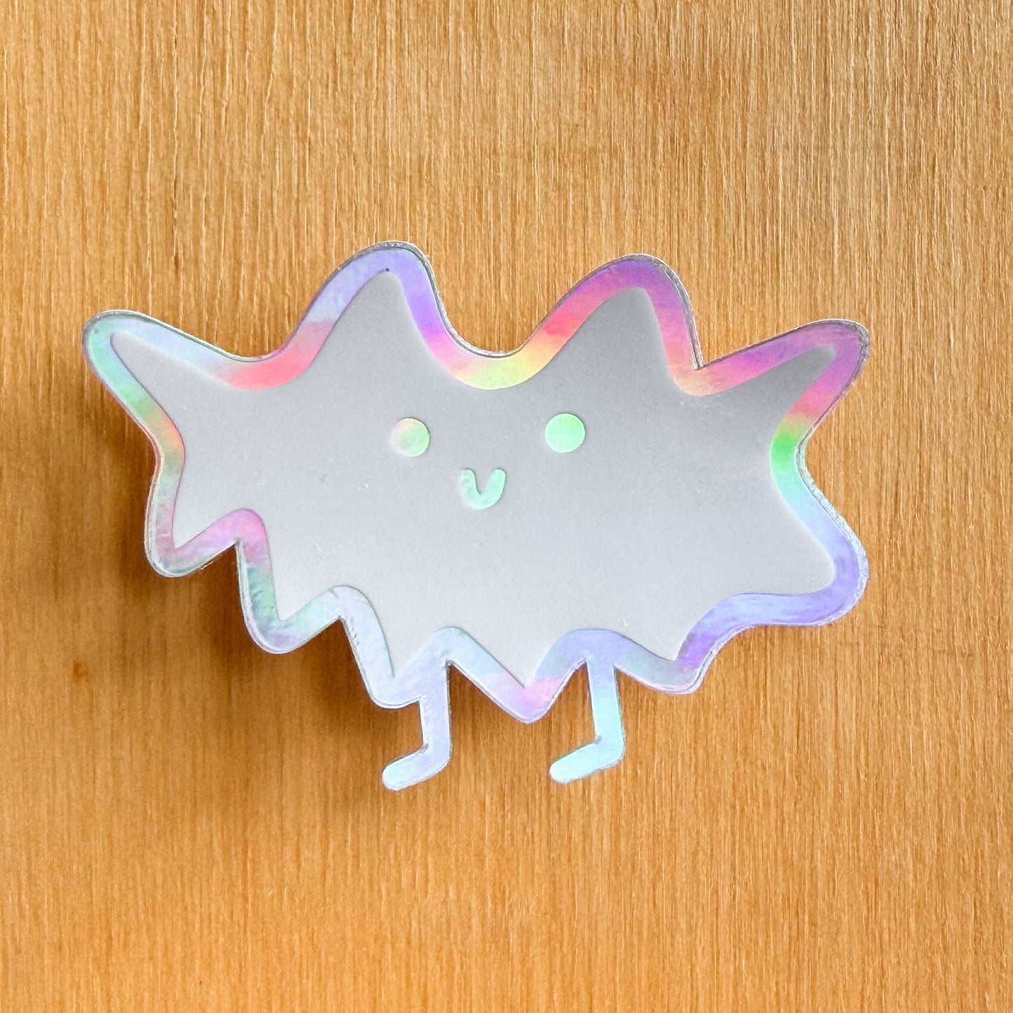 ghost bat sticker