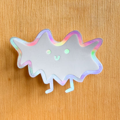ghost bat sticker