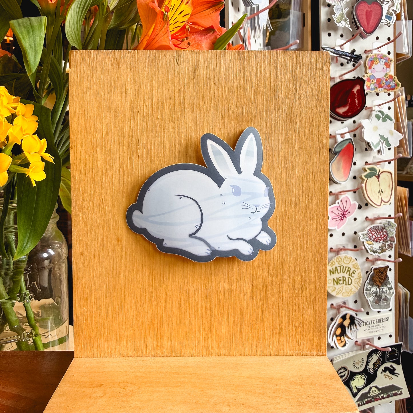 bunny sticker