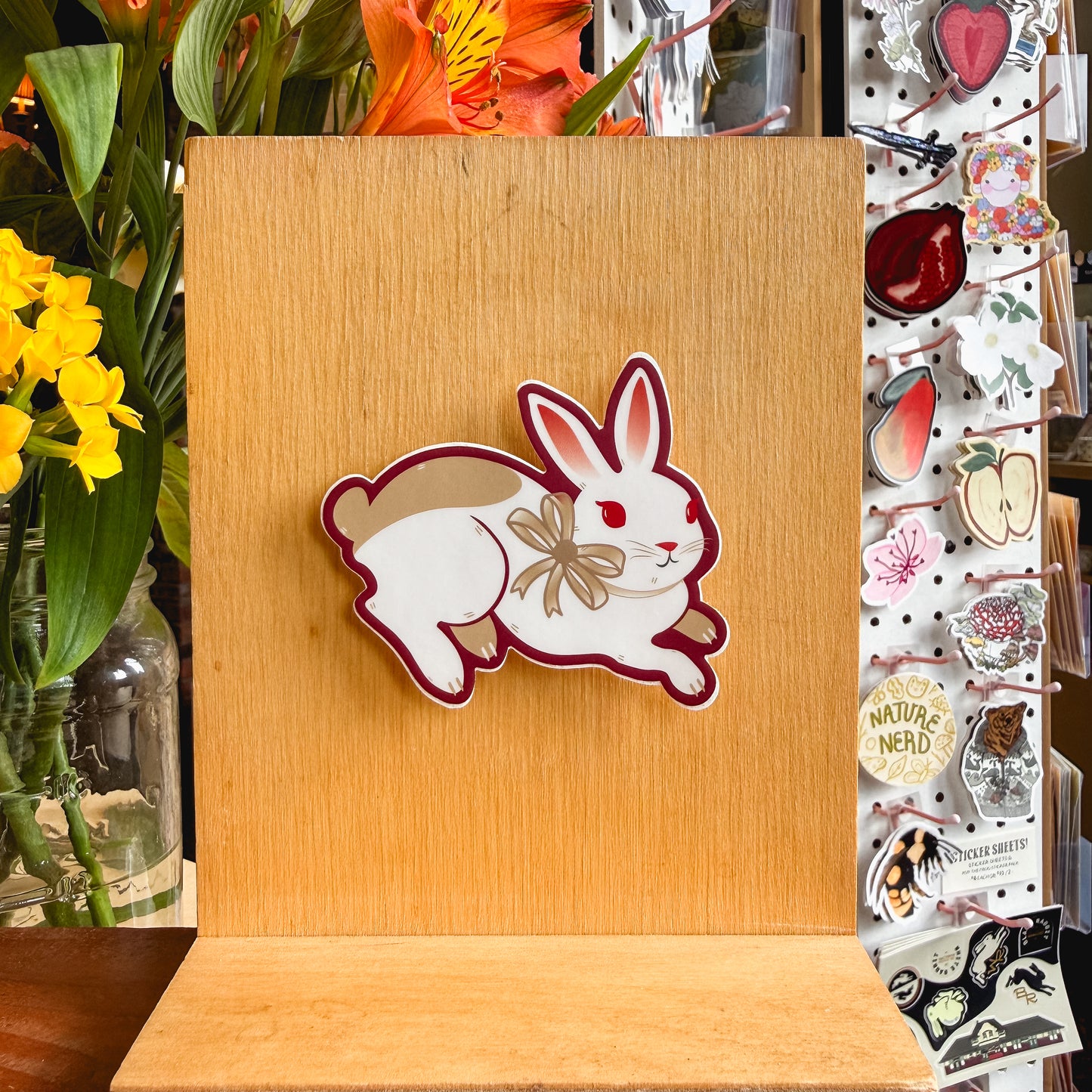 bunny sticker