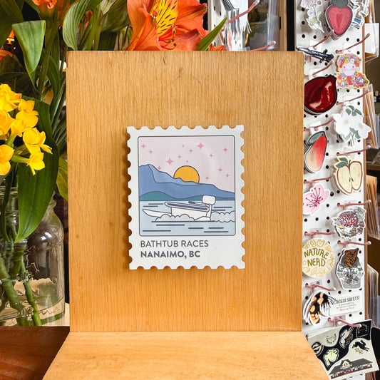 bathtub races magnet
