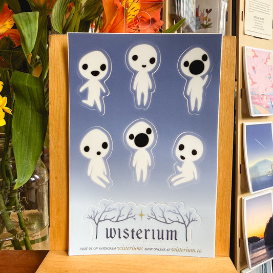 kodama sticker sheet