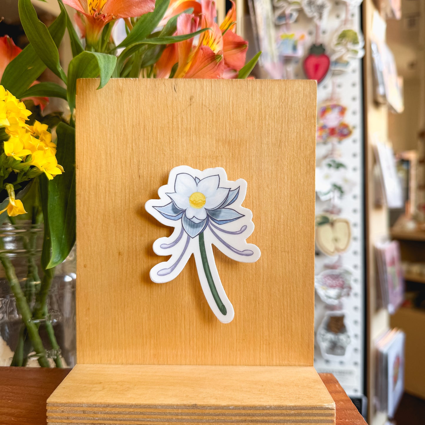 glaze lily sticker