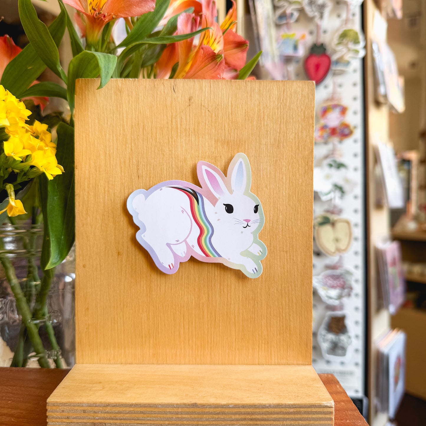 bunny sticker