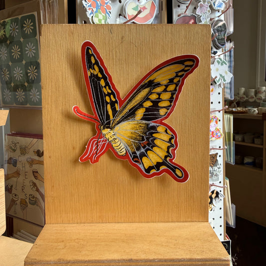 swallowtail butterfly sticker