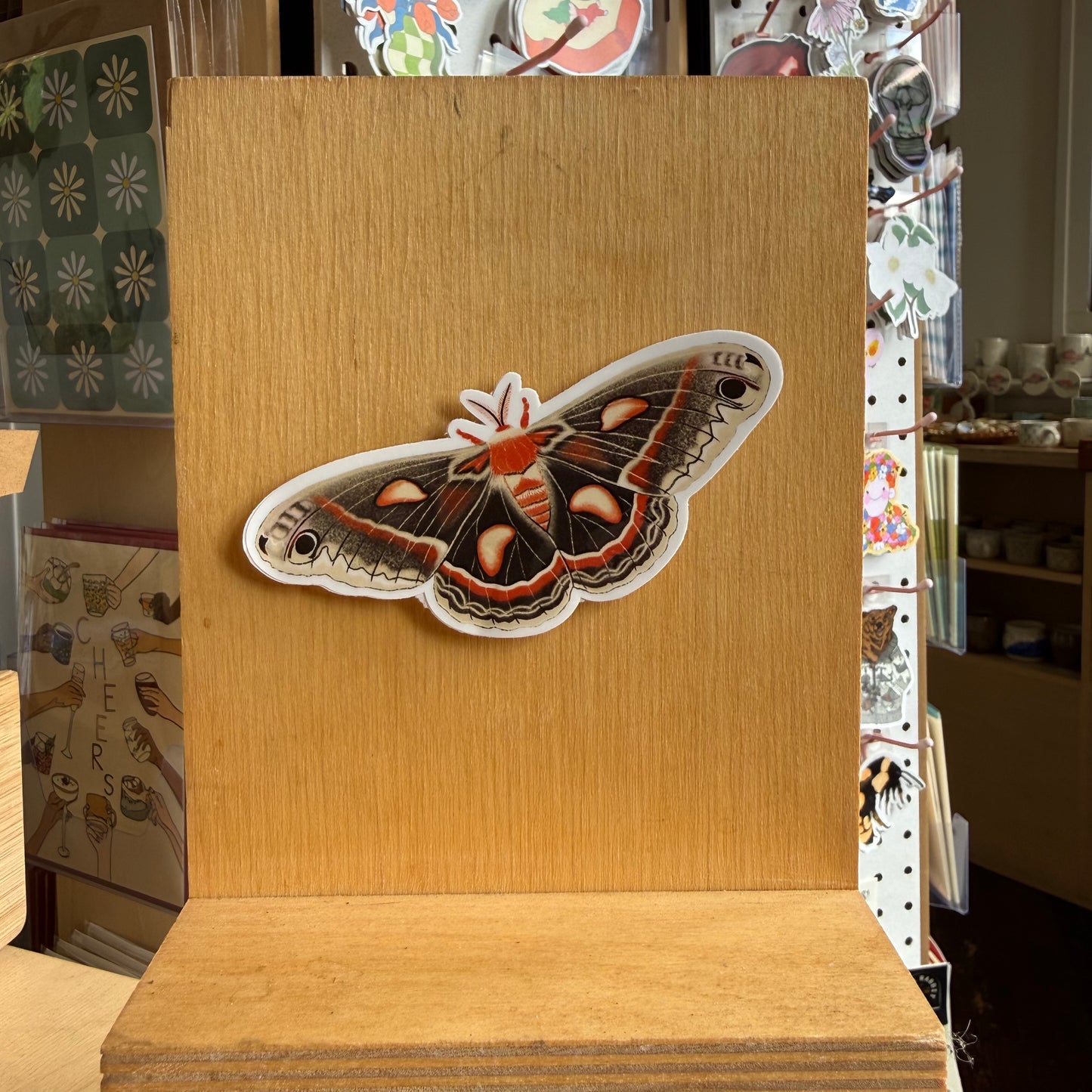 moth sticker