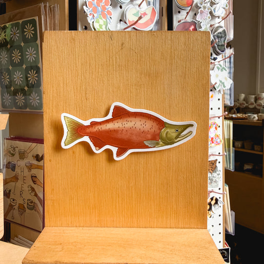 salmon sticker
