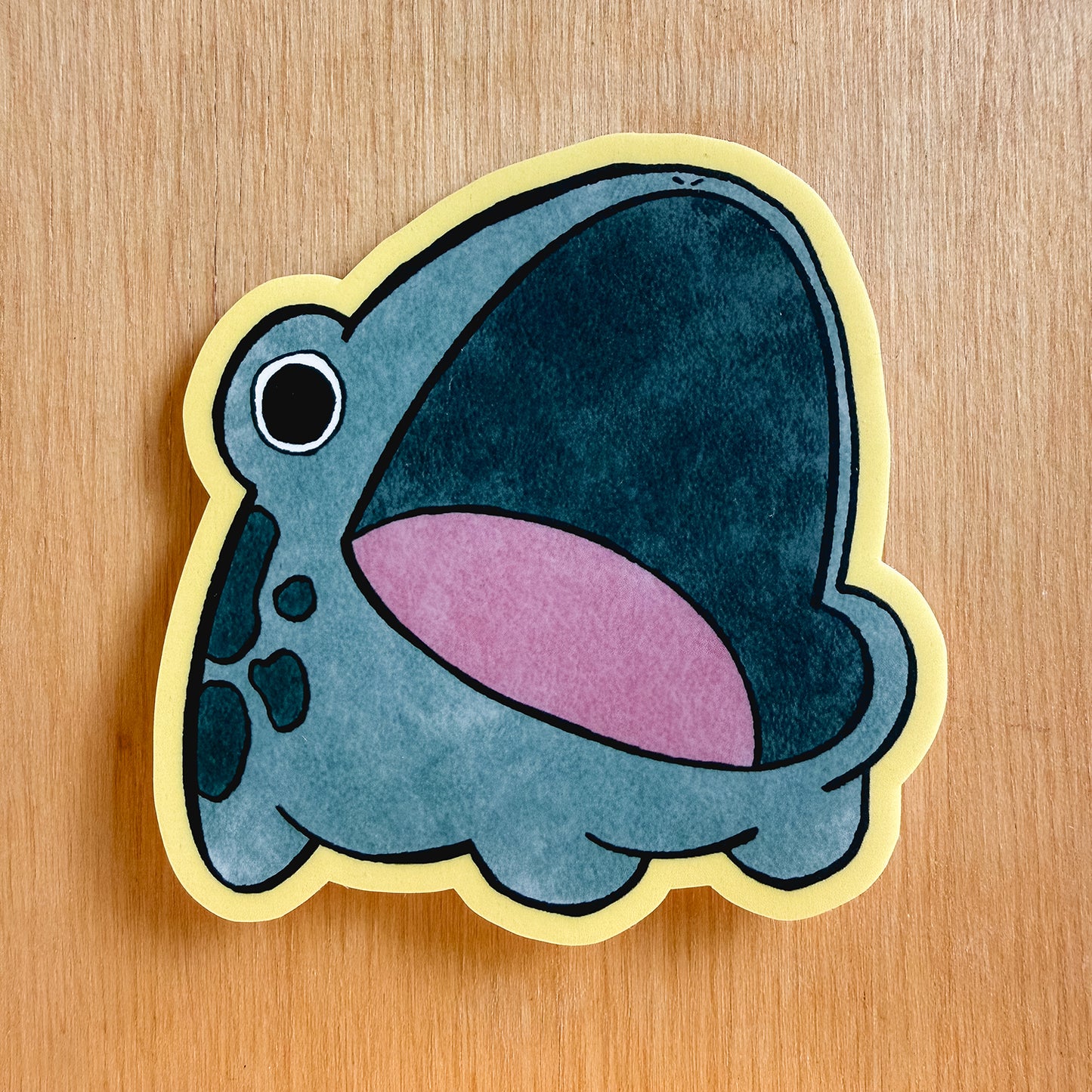yapper frog sticker