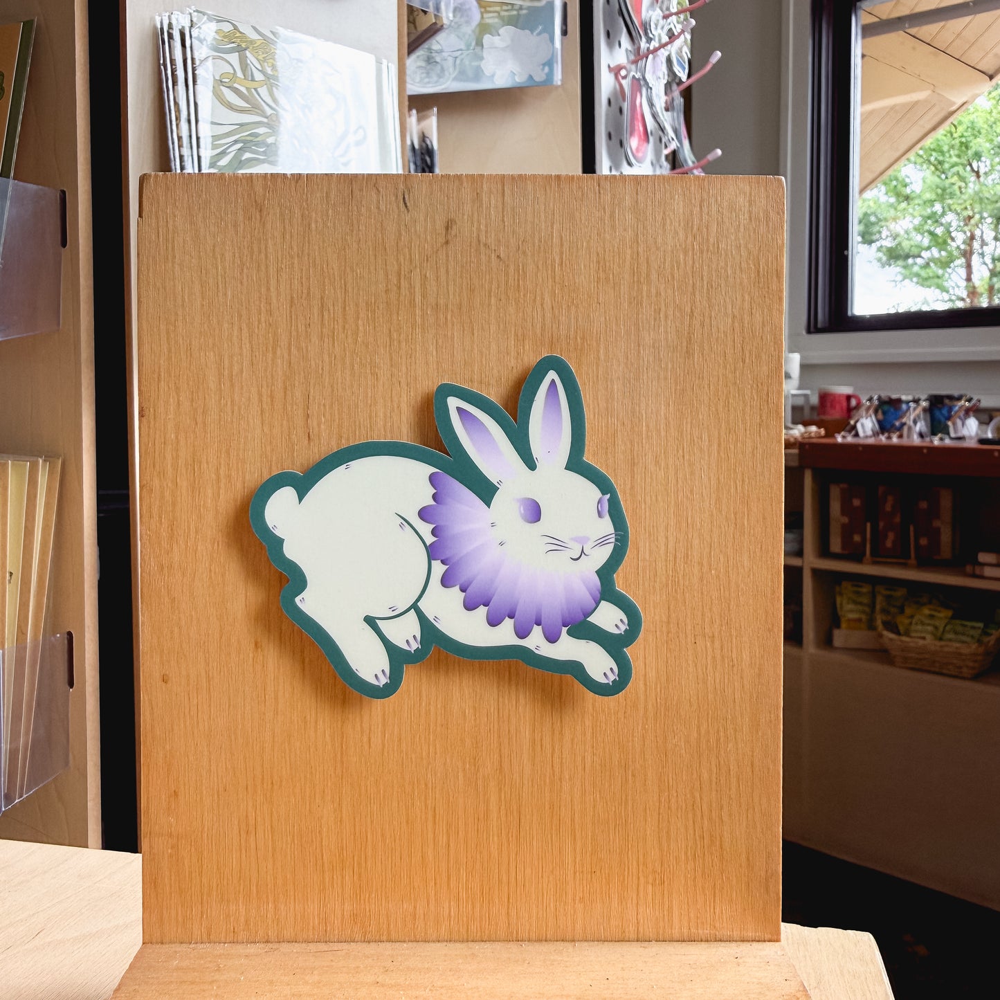 bunny sticker