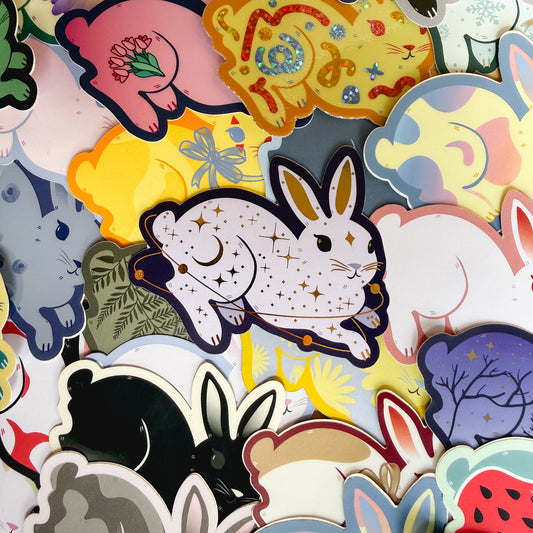 bunny sticker